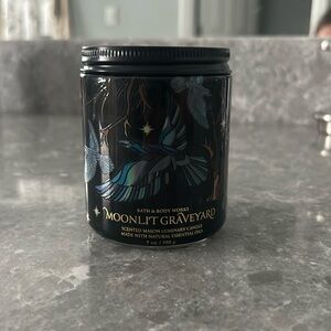 Moonlit graveyard candle from Bath and Body Works